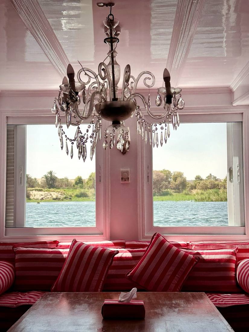 Quiet luxury and architecture — pink interior