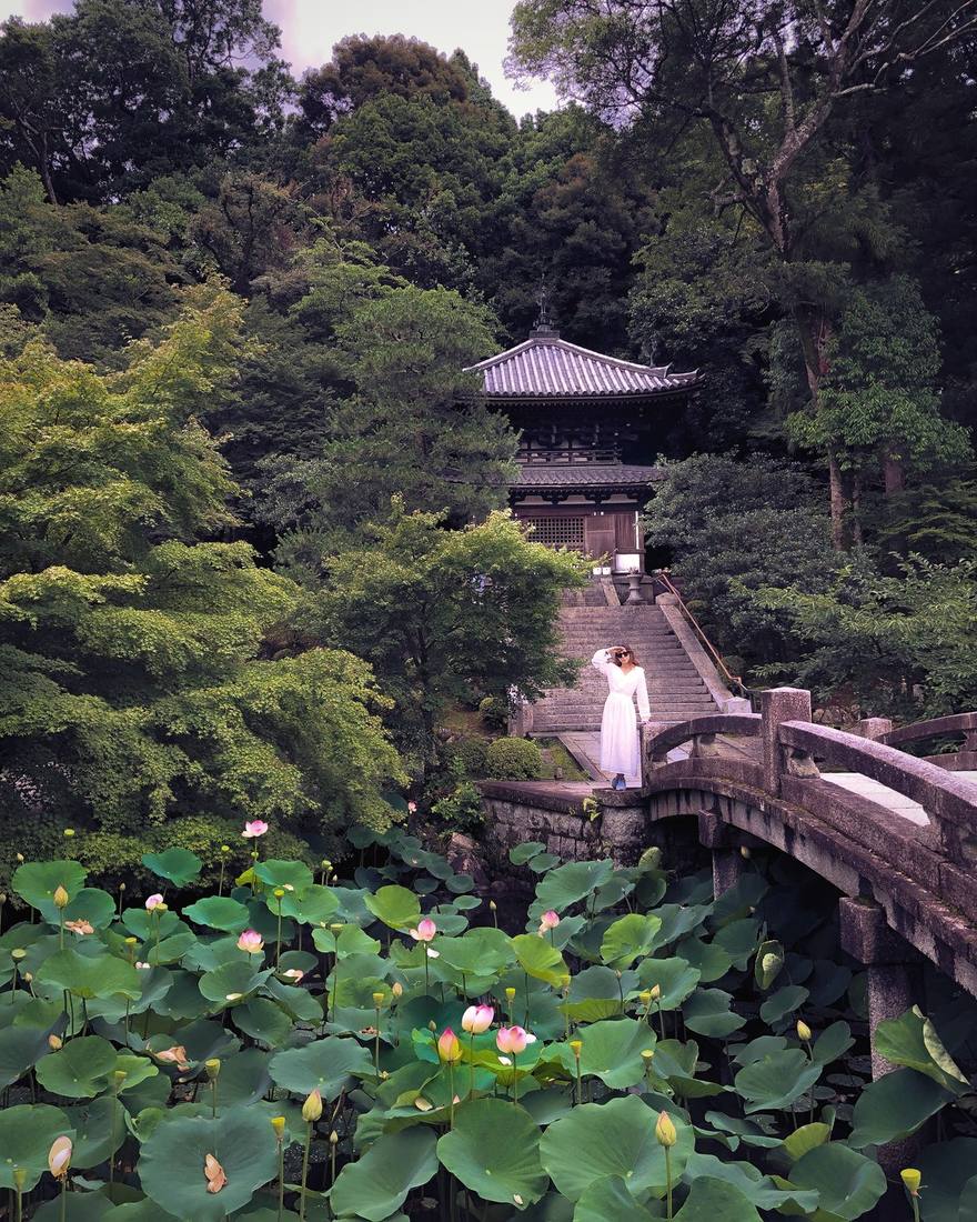Slow travel — Kyoto temple