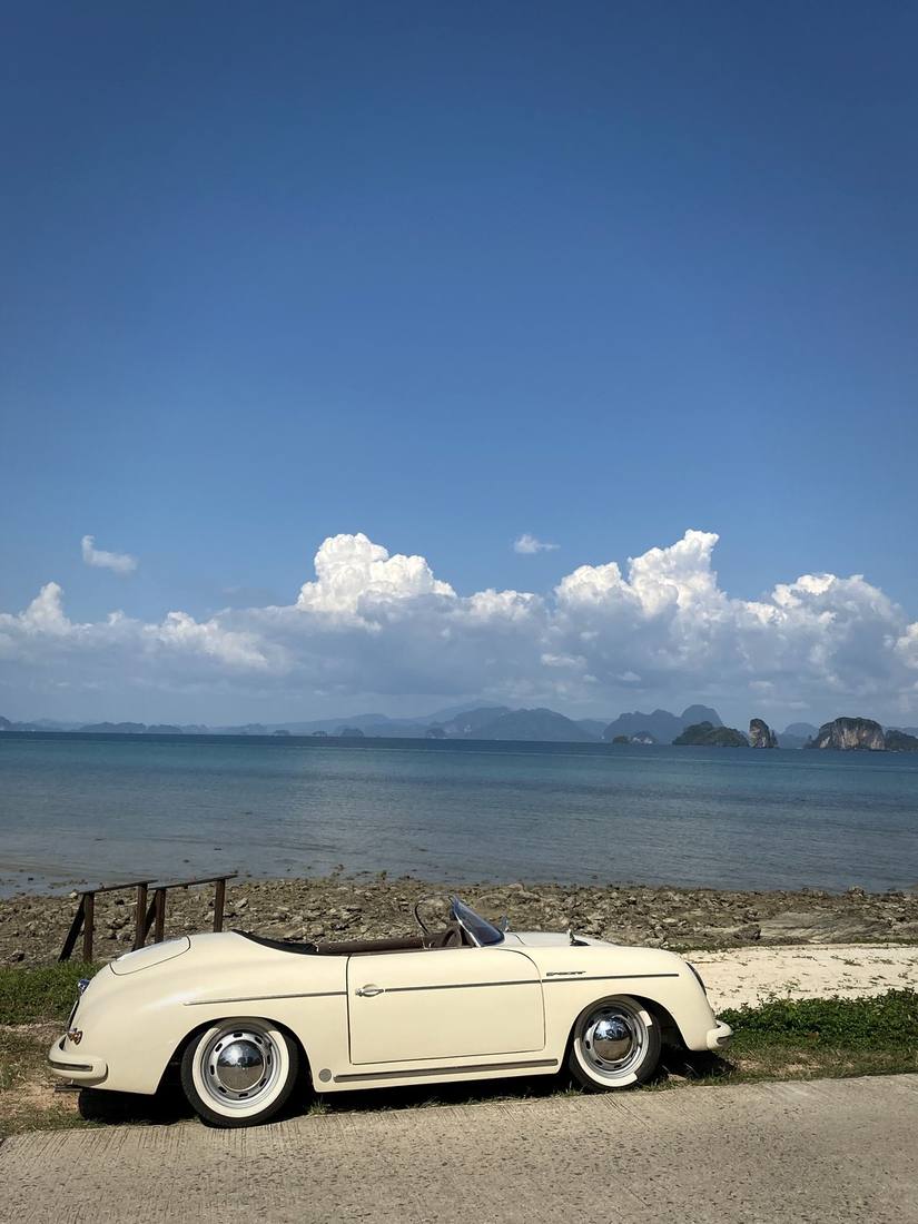 Refined living — vintage Porsche
