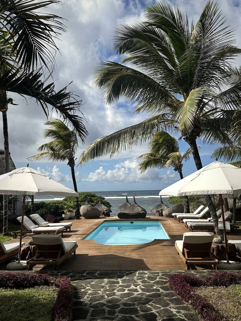 Refined living — resort pool